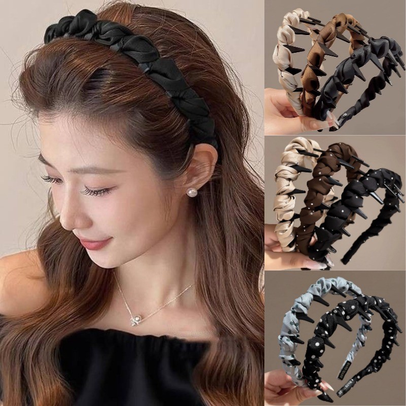 Băng Đô Lông Tơ Cao Cấp Phong Cách Hàn Quốc, Phụ Kiện Thời Trang Tóc