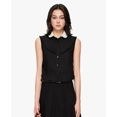 GIGI - Áo sát nách nữ cổ bẻ thanh lịch_G1111T252219-66