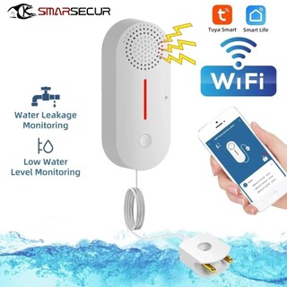 Cảm biến nước WiFi Tuya - Hệ thống báo động bảo vệ an ninh, phát hiện rò rỉ nước và mực nước ngập độc lập