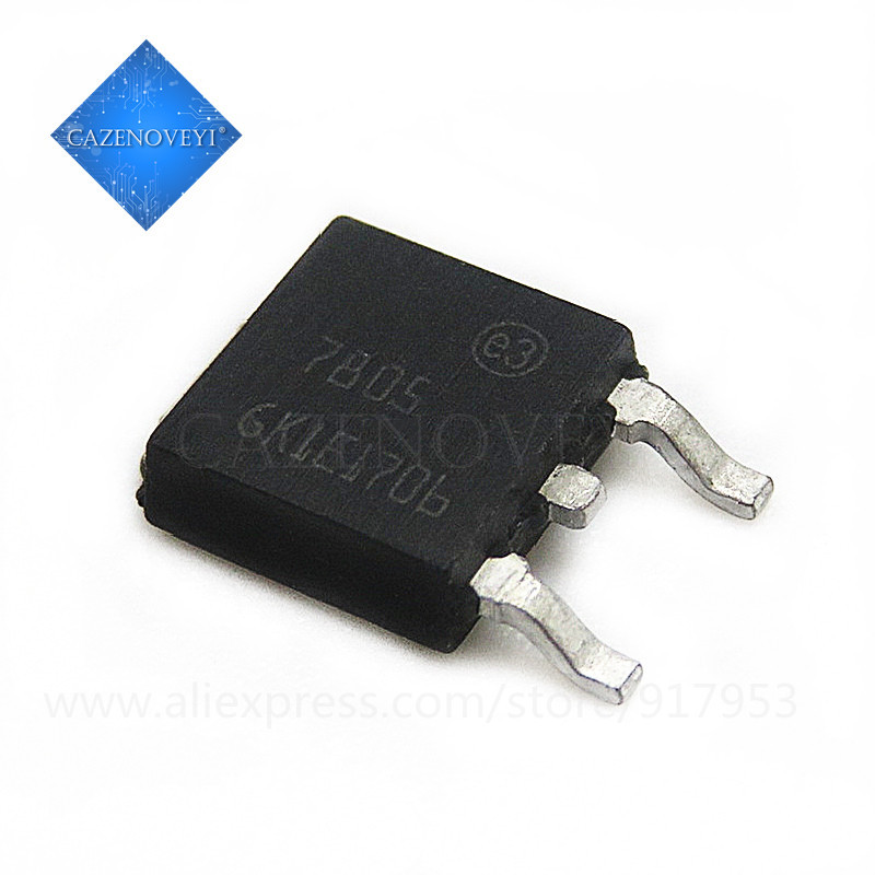 Chip 10 mảnh L7805CDT L7805 TO-252