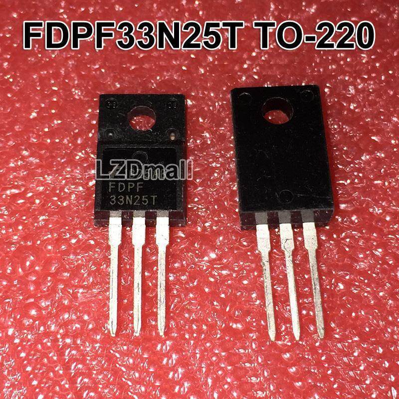 5 Chiếc FDPF33N25T TO-220 33N25T TO-220F 33N25 Tinh Thể Lỏng MOSFET 250V 33A