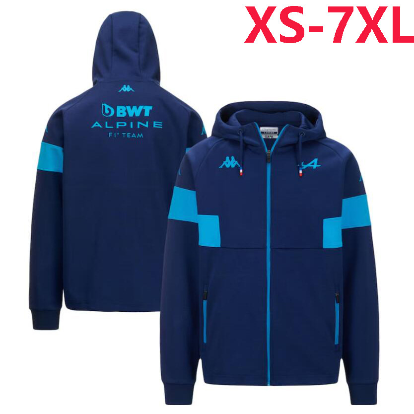 2026 Áo khoác & áo khoác dài tay Unisex F1 mới + Áo Hoodie đội đua Alpine F1 BWT
