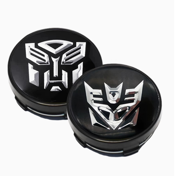 Thích hợp cho Transformers Modified Hub Cap 56 68mm Logo ô tô Autobot Decepticon Autobot 60mm Hub Ca