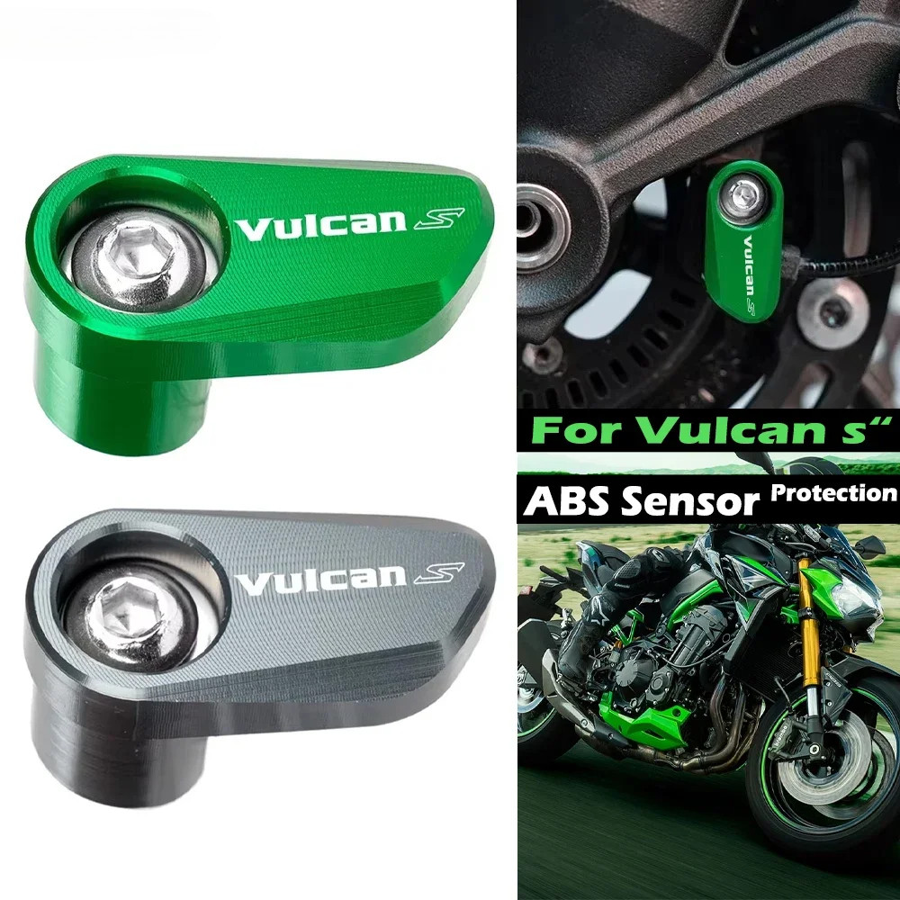 Phù Hợp Cho KAWASAKI Vulcan S 650 VulcanS s650 VN650 2015-2025 Xe Máy CNC Nhôm Bánh Trước ABS Cảm Bi
