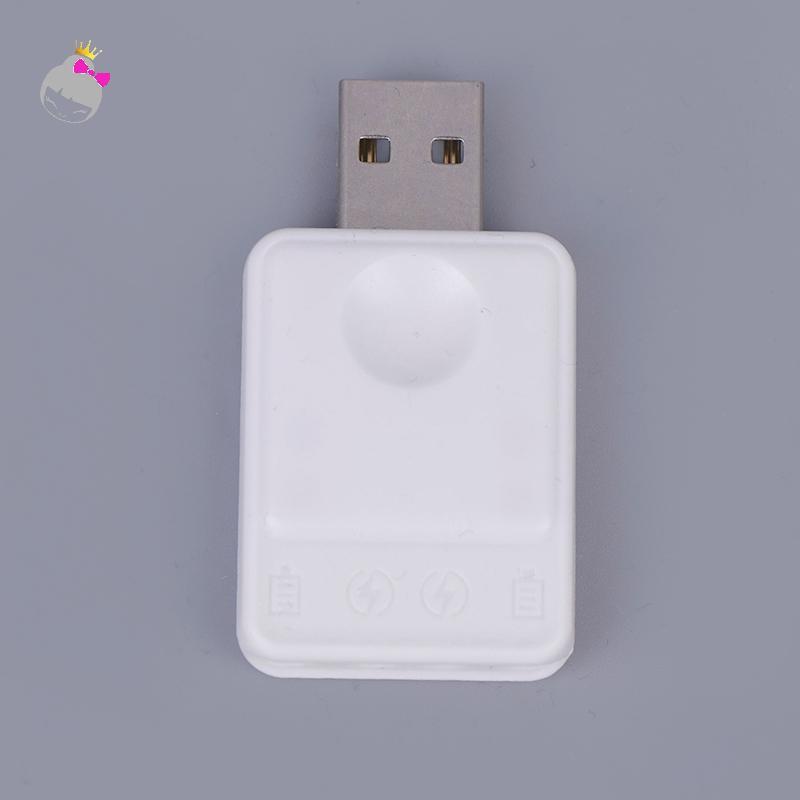 RU CR425 Sạc Pin Điện Phao Câu Cá Sạc CR425 Pin Sạc USB 2 Lỗ Adapter Cho Đèn LED Câu Cá Phao n
