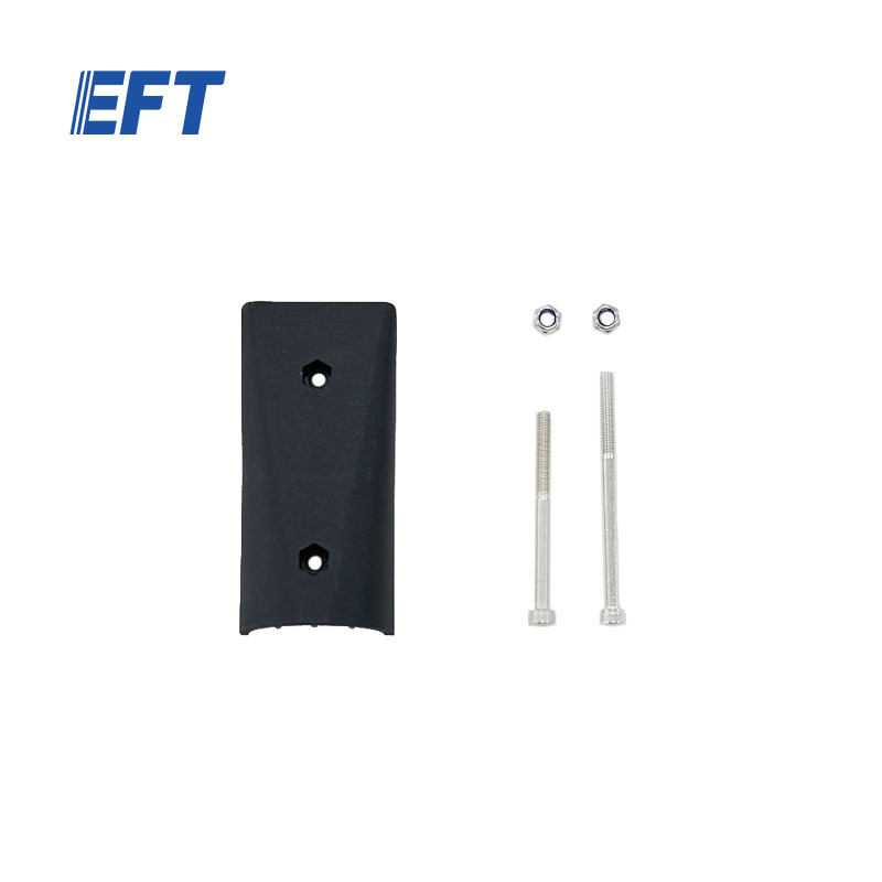 10.05.18.0034 Wing Feite X2300 Chân Máy Cố Định Miếng Bao Tấm Thành Phẩm PA6 + 50% GF / Đen / 1 Cái