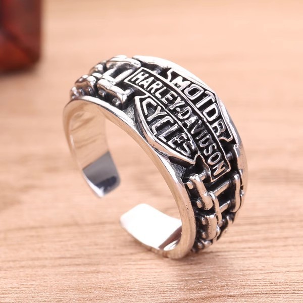 Preferred in-stock items#s925Pure silver personalized men's index finger ring, bold and heavy, finel