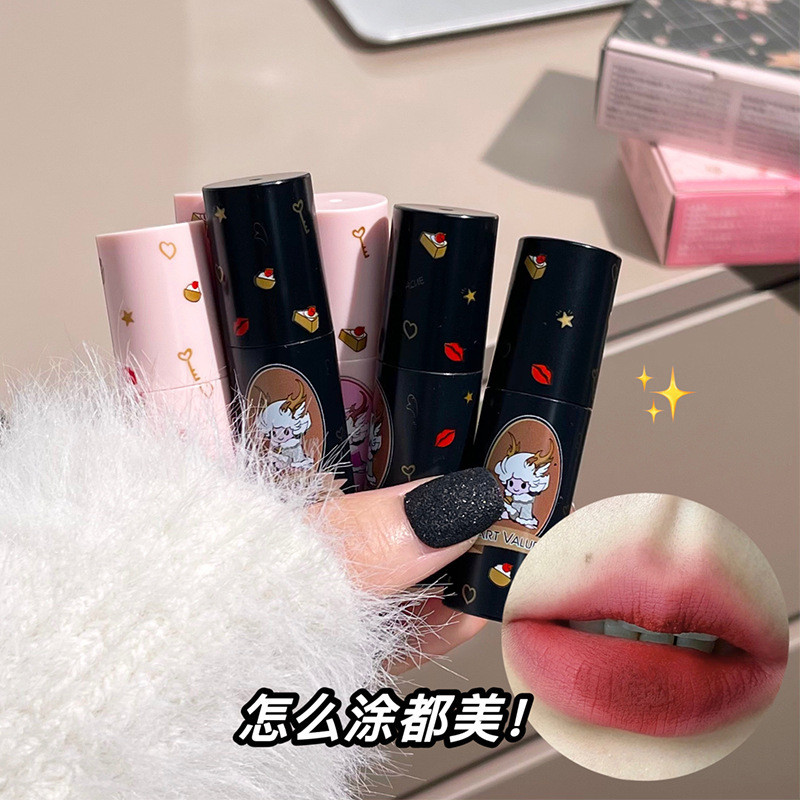 Art Value Soft Mist Lip Clay Matte Velvet Son bóng dễ màu