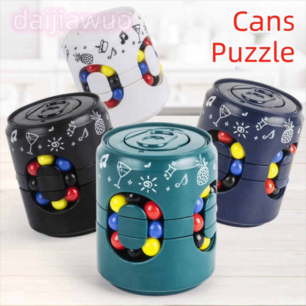 DAIJI Xoay Bóng, Nhựa Ngón Tay Gyro Soda Có Thể Fidget Đồ Chơi, Bóng Xoay Sáng Tạo Ngón Tay Spinner 