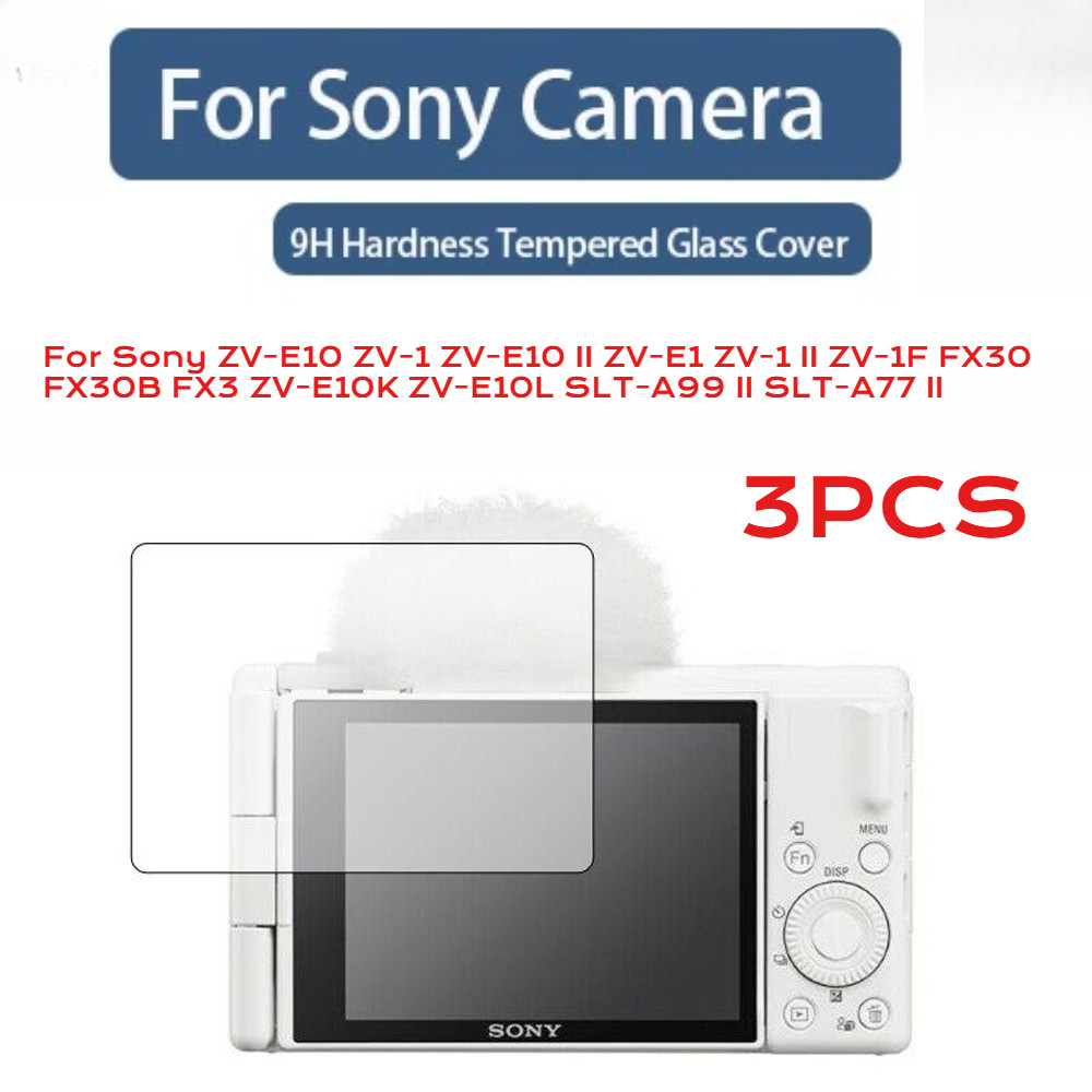 3 Máy Ảnh Kính HD Camera Màn Hình LCD Bảo Vệ Cho Sony ZV-E10 ZV-1 ZV-E10 II ZV-E1 ZV-1 II ZV-1F FX30