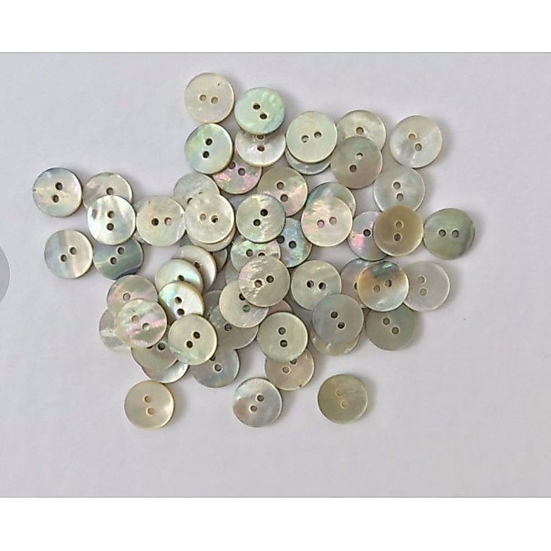 Nút cúc vỏ sò 10mm 9mm 15mm 20mm 11,5mm 12,5mm