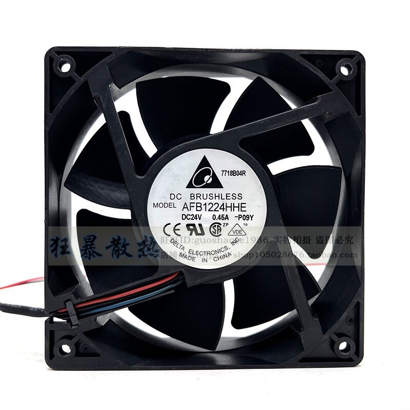 Quạt bóng chuyển đổi tần số Delta AFB1224HE / HHE / SHE / VHE / EHE 120 * 120 * 38 24V