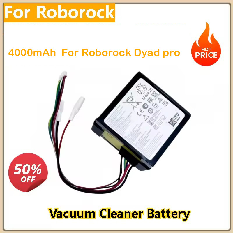 Pin thay thế 4000mAh cho Roborock Dyad pro (Model: WD2H1A) Chất lượng cao
