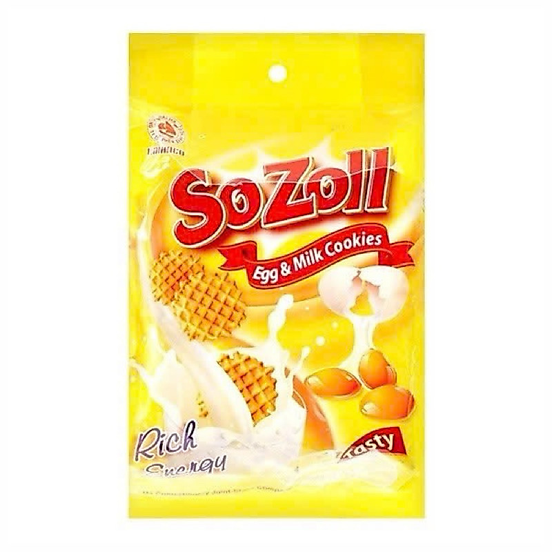 Bánh trứng giòn Sozoll Hải Hà Túi 256g