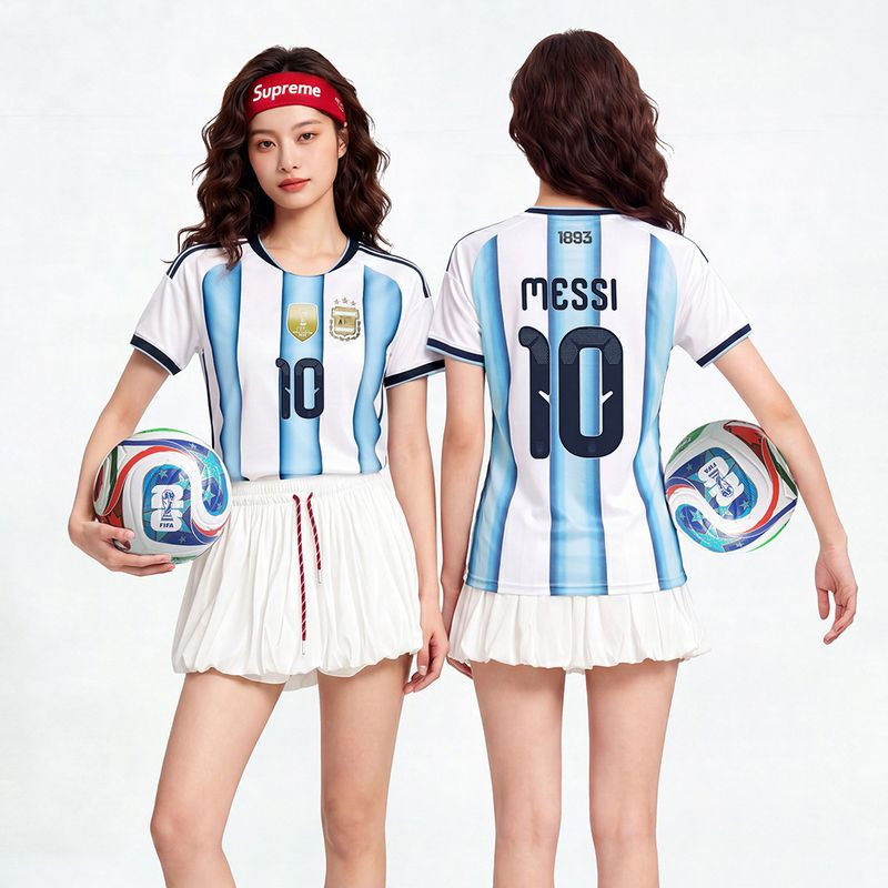Áo Argentina nữ Messi số 10 2026 World Cup