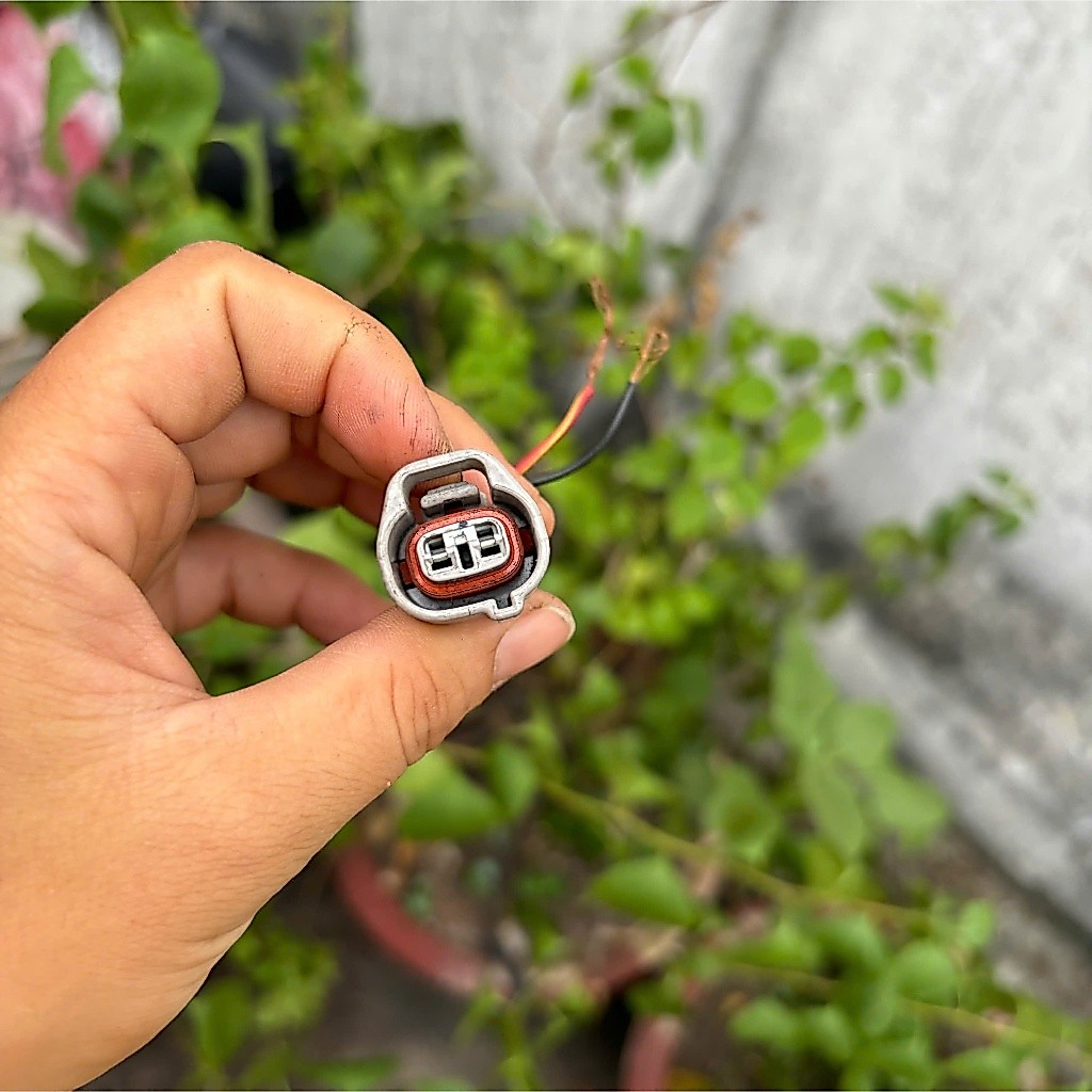 Jack 2 Pin như hình thay jack pha H11 Mitsubishi Grandis hoặc các dòng xe dùng jack cùng loại hình