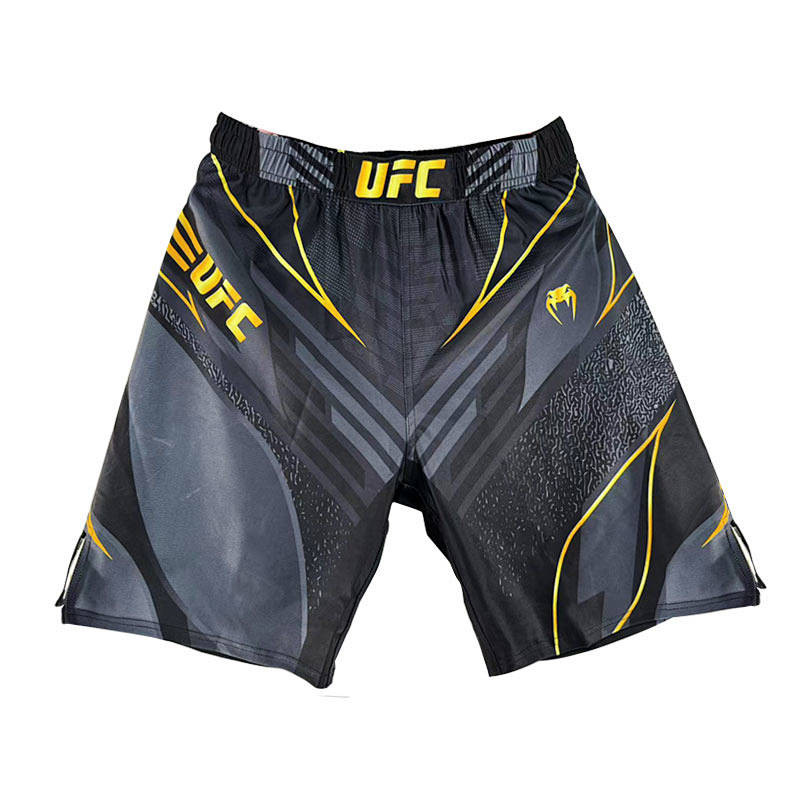 Poison UFC Joint Name Fighting Night MMA Shorts Fighting Boxing Shorts Muay Thai Training Brother La