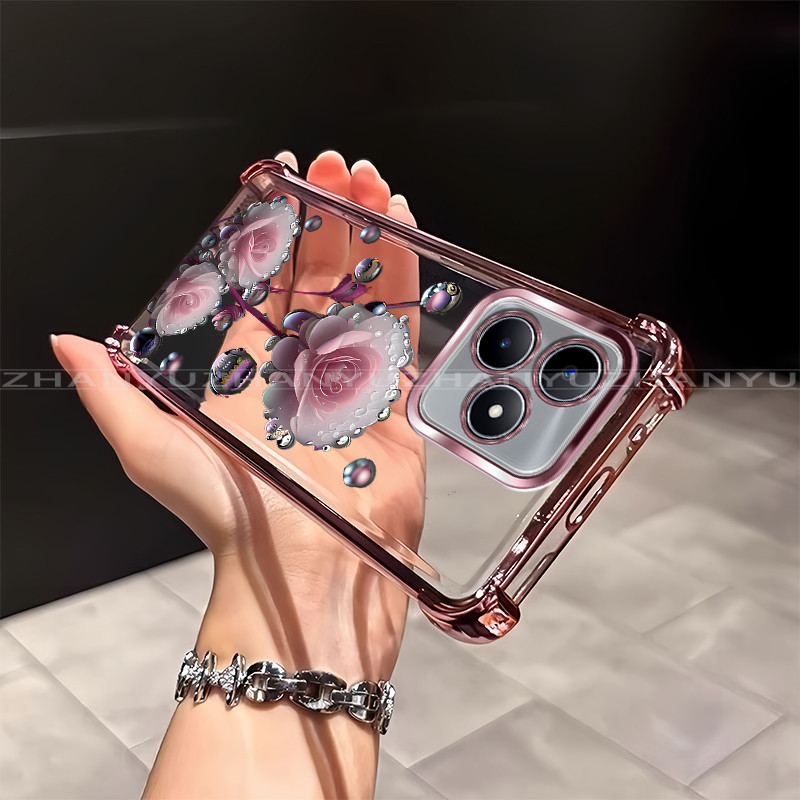 Ốp Lưng Cho Realme C53 C51 NOTE 50 C55 C61 C63 Narzo N63 C65 C67 c75 14x neo 7 Vỏ Điện Thoại Bốn Góc