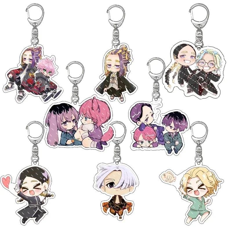 Anime Figure Tokyo Revengers Acrylic Keychain Haitani Original Manjiro Baji Keisuke Draken Cosplay C