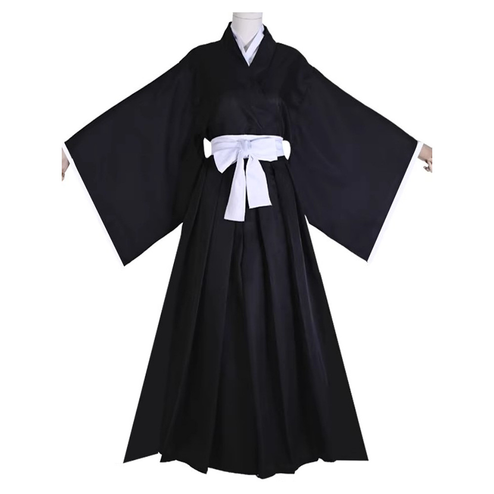 Bleach Kuchiki Rukia Quần Áo Châu Á Cosplay Grim Reaper Bộ Kimono Anime Quần Áo Cosplay Trọn Bộ