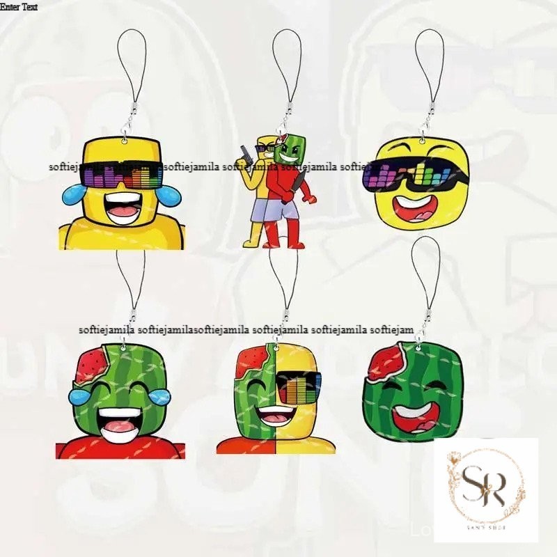 Móc khóa điện thoại Sunny And Melon, dây chuyền điện thoại nhỏ Sunny And Melon, quà tặng cho người h