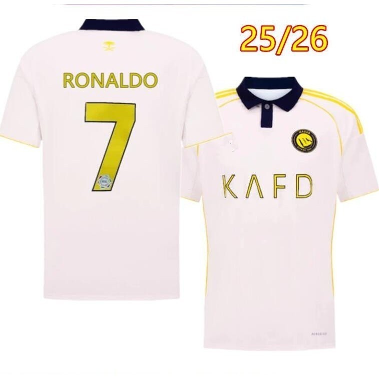 S-XXXXL 2025 / 26 RONALDO Al-Nassr Áo bóng đá nam chất lượng cao