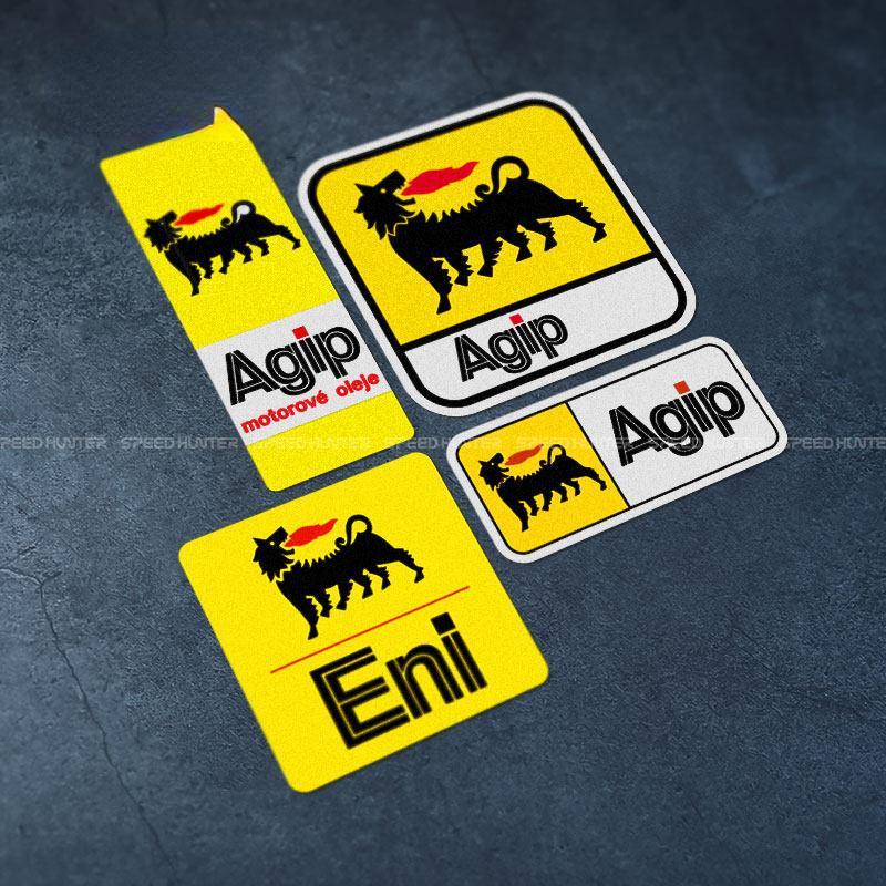 AGIP stickers, Aprilia stickers, RSV4 motorcycle fairing decals