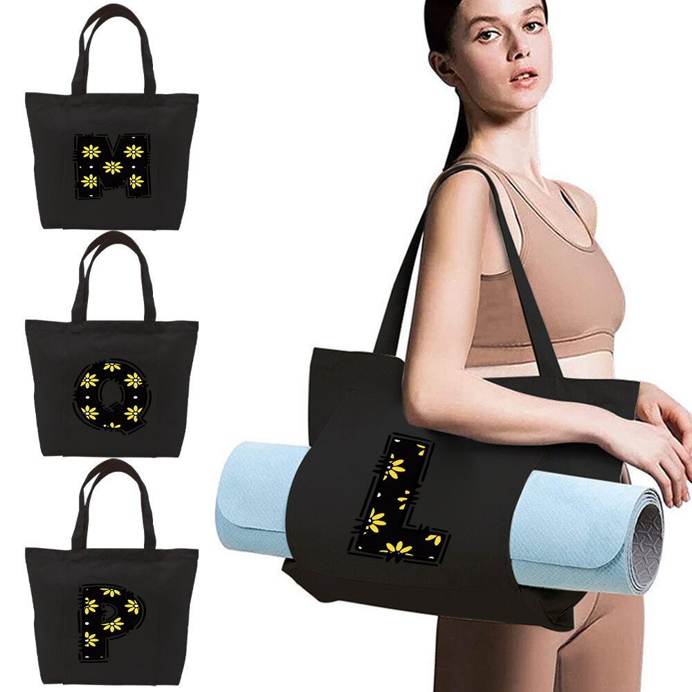 Túi vải bố tập yoga Canvas Yoga Bag Yoga mat storage Gym Workout Bag Carry Yoga Mat & Accessories  F