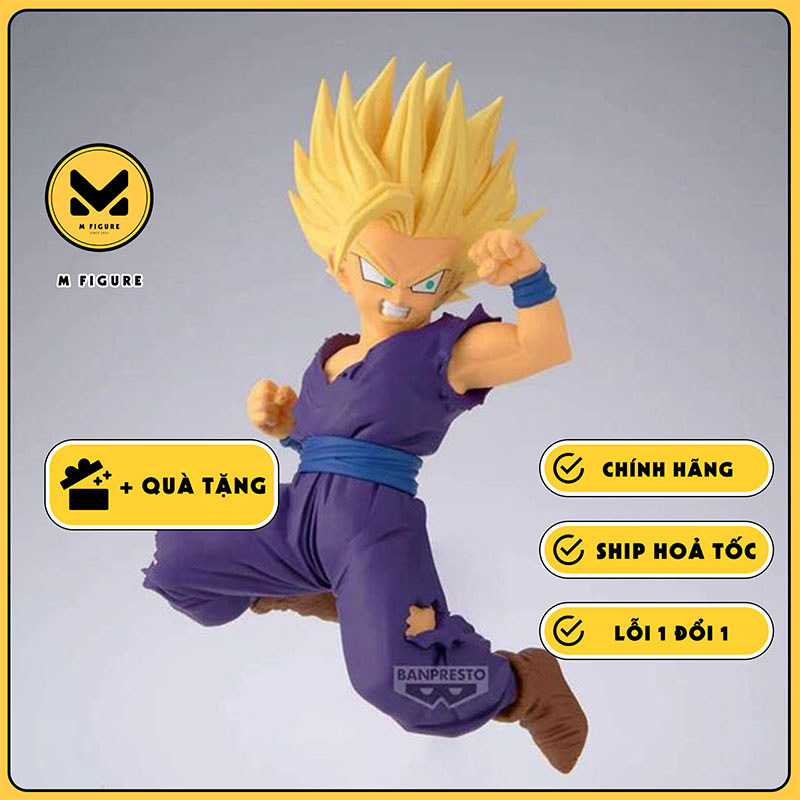 MÔ HÌNH Son Gohan SSJ2 - Dragon Ball Z - Match Makers (Bandai Spirits) FIGURE CHÍNH HÃNG