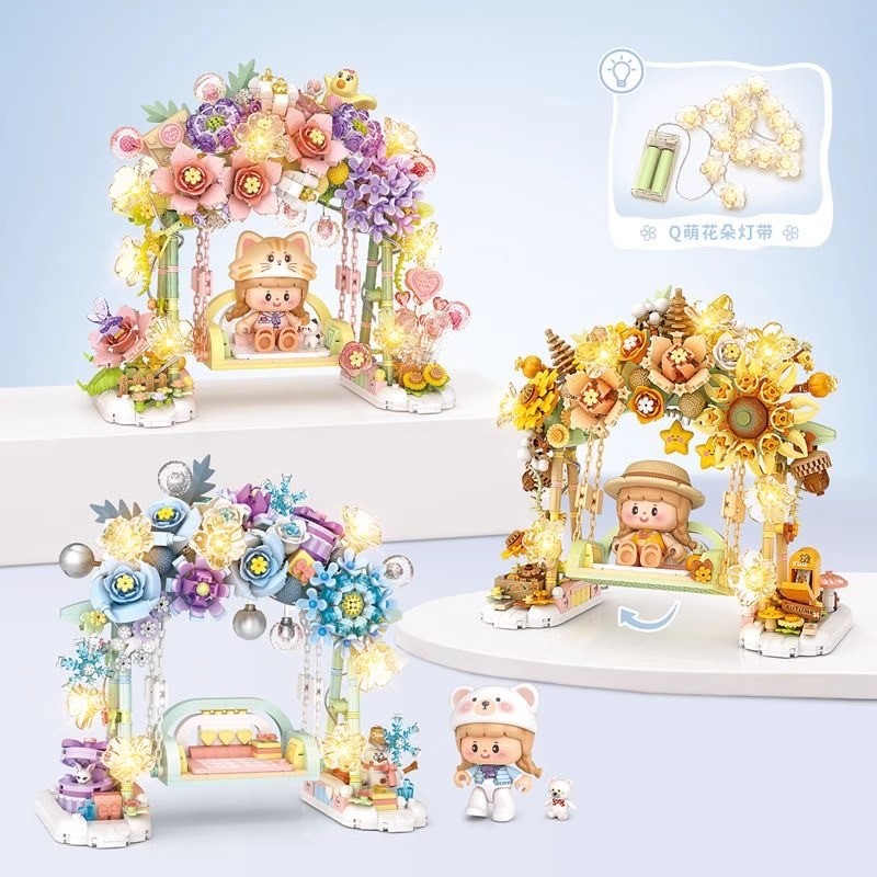 Đồ chơi lắp ráp Giáo dục Ichiba Tomo Mùa thu Swing