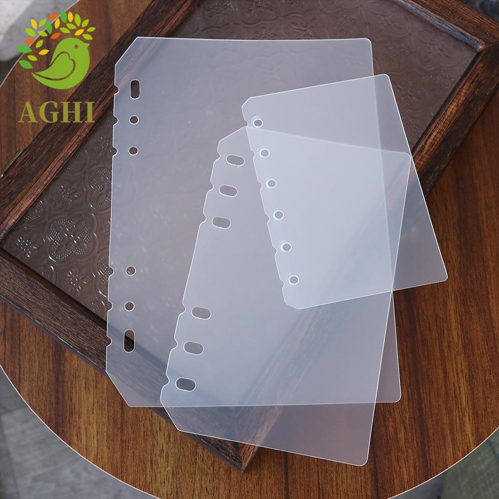 BLAZELINK Notebook Divider Trong Suốt 2 Chiếc Matte Notebook Phụ Kiện Board Page A5 A6 A7 B5 A4 Plan