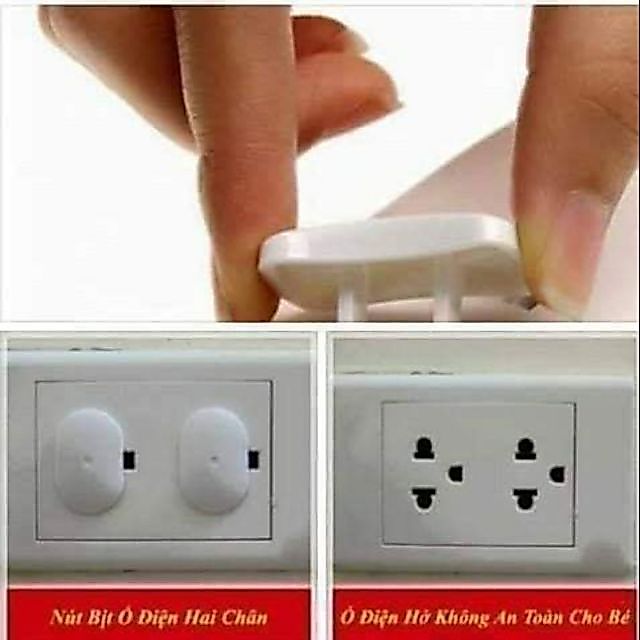 Nút bịt ổ điện an toàn cho bé