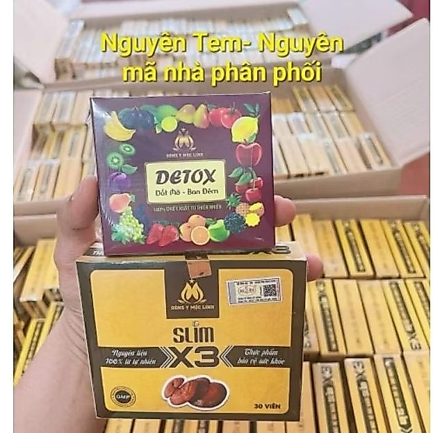 [Hàng chính hãng] Gc Mộc Linh X3 30viên tặng detox ban đêm