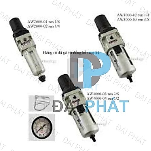 ATS_Van điều áp bộ lọc không khí AW2000-02 / AW3000-03 / AW4000-04 / AW5000-10 - đã kiểm tra