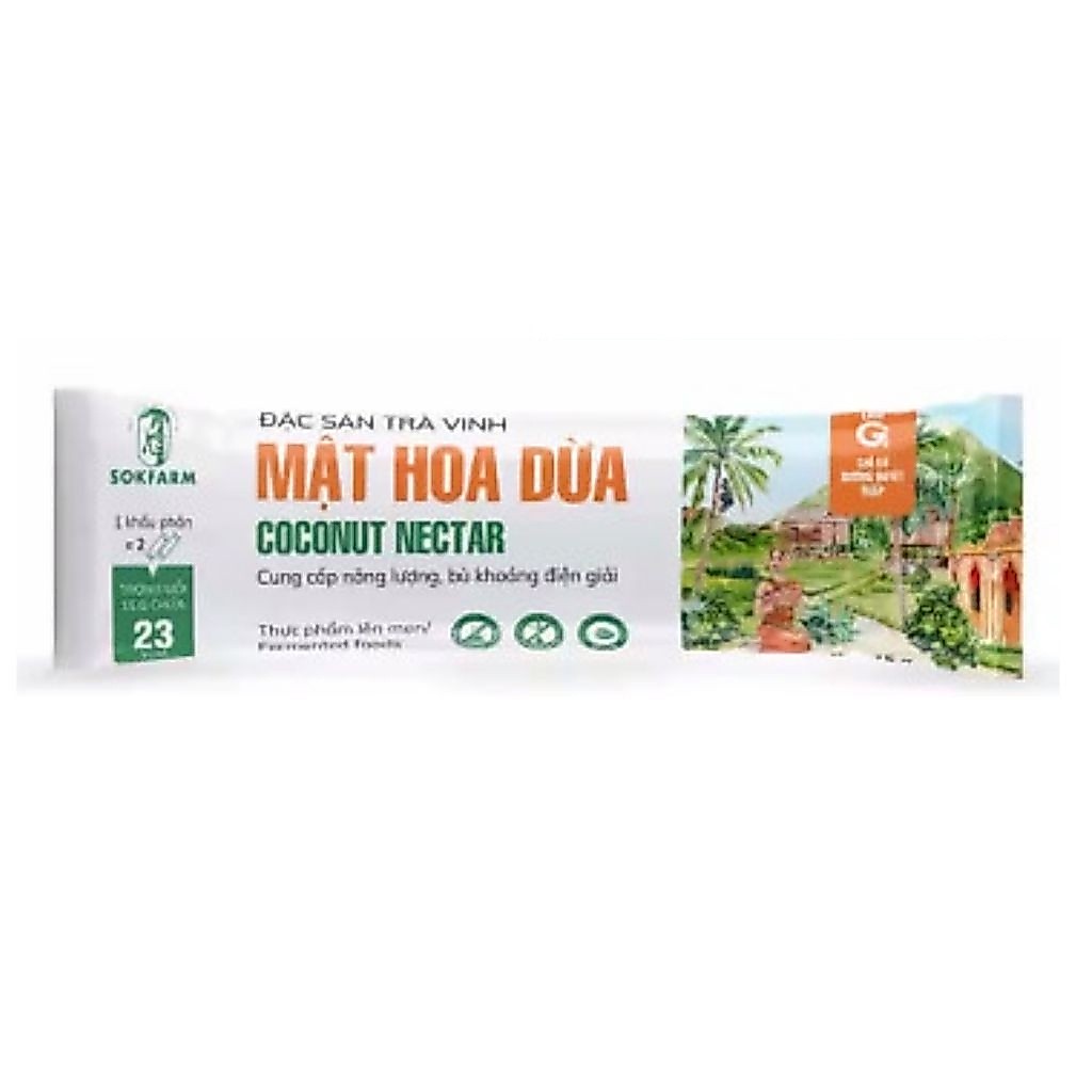 Mật hoa dừa Sokfarm stick 3gr