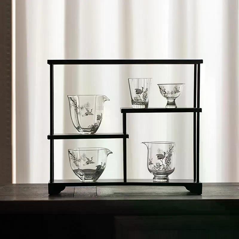 2026 Sản phẩm mới Hộp đựng trà Ruiyin Qingsong Haohe Fair Cup Bộ trà Kung Fu Trung Quốc tách trà tác