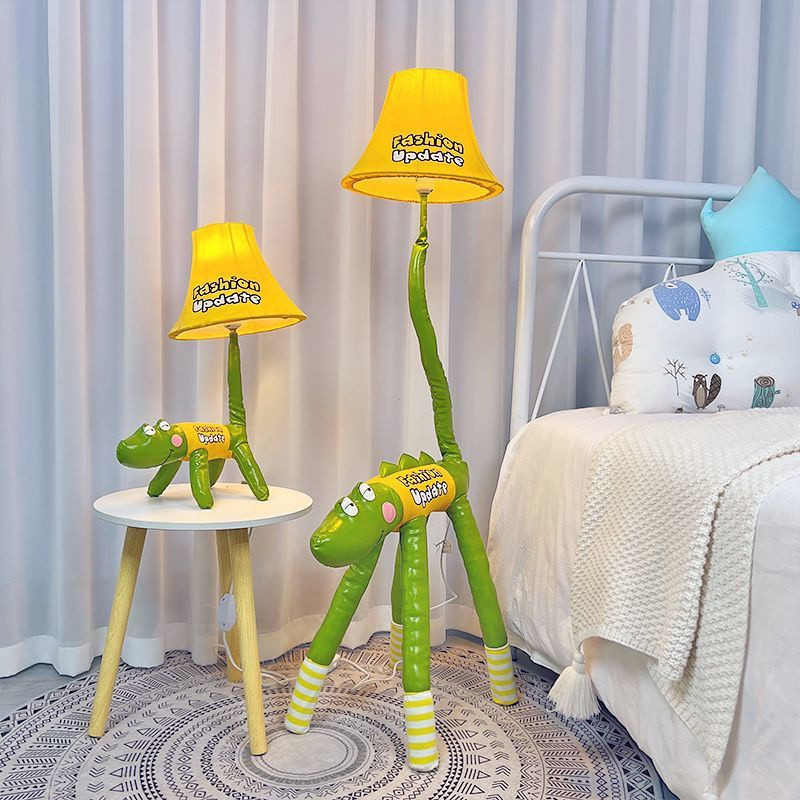 Đèn sàn sofa hoạt hình cho trẻ em mới. Đèn bàn cạnh giường sáng tạo-Floor lamp