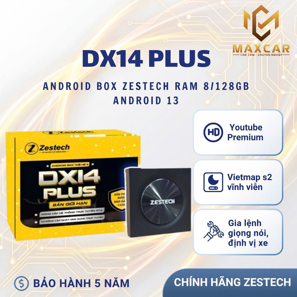 Android box Dx14 Plus thế hệ 2 cho ô tô, phiên bản mới ram8/128gb