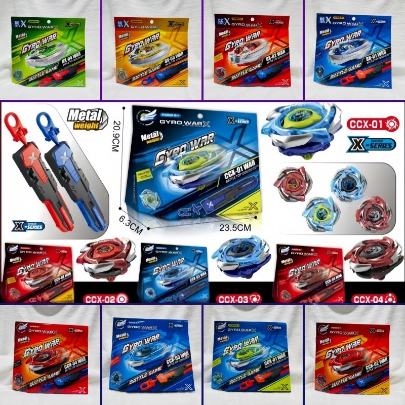 Đồ Chơi Trẻ Em 2 2 Cm Beyblade Sword Handle Bộ Khởi Động Chiến Đấu Kim Loại Màu Sắc Hỗn Hợp Kích Thư