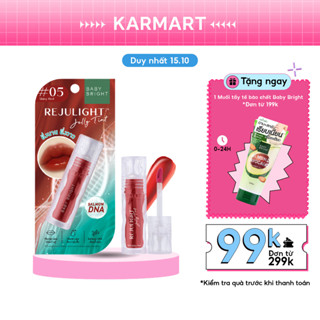 Son Tint Bóng Baby Bright Rejulight Jelly Tint Giúp Đôi Môi Mềm Mượt, Căng Bóng 3g
