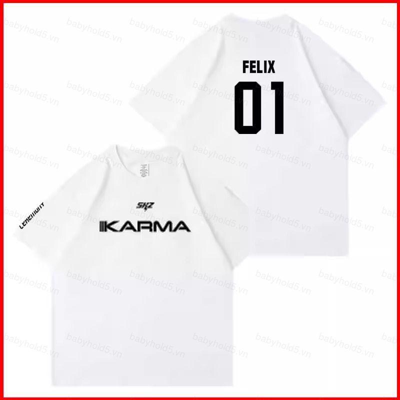 BH5 Áo thun Stray Kids Seungmin, Tay Ngắn Phù Hợp Dạo Phố