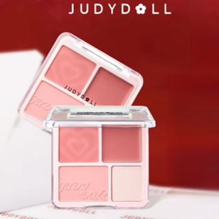  JUDYDOLL Phấn Má Hồng Nổi Bật Bốn Màu Dạng Nước Mịn Màng Lâu Trôi Rực Rỡ Trong Suốt 