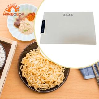 Máy hâm nóng thực phẩm điện Amagogo Cắm EU Tấm nóng Khay sưởi điện di động Tấm sưởi ấm cho thực phẩm Thảm sưởi ấm thực phẩm cho người thừa hưởng