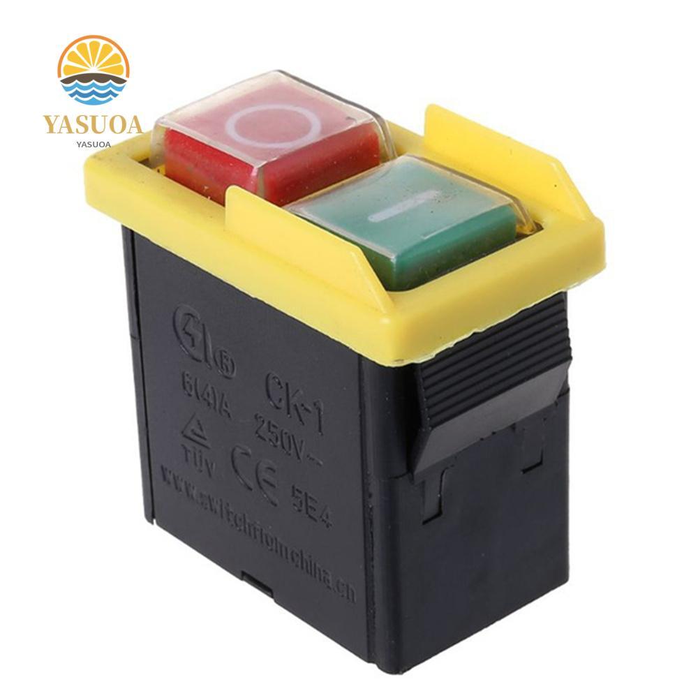 Hộp Điều Khiển LARGLO KJD6 5e4 Bền Điện Từ Công Tắc Cưa Máy Khoan Nút Nhấn Máy Cung Cấp Điện