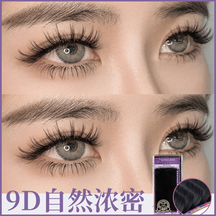 Hàn Quốc COCO6d Ghép Lông Mi Xuống Chồn Lông Mi Mềm 20 Hàng Trồng Mi Giả Lông Mi