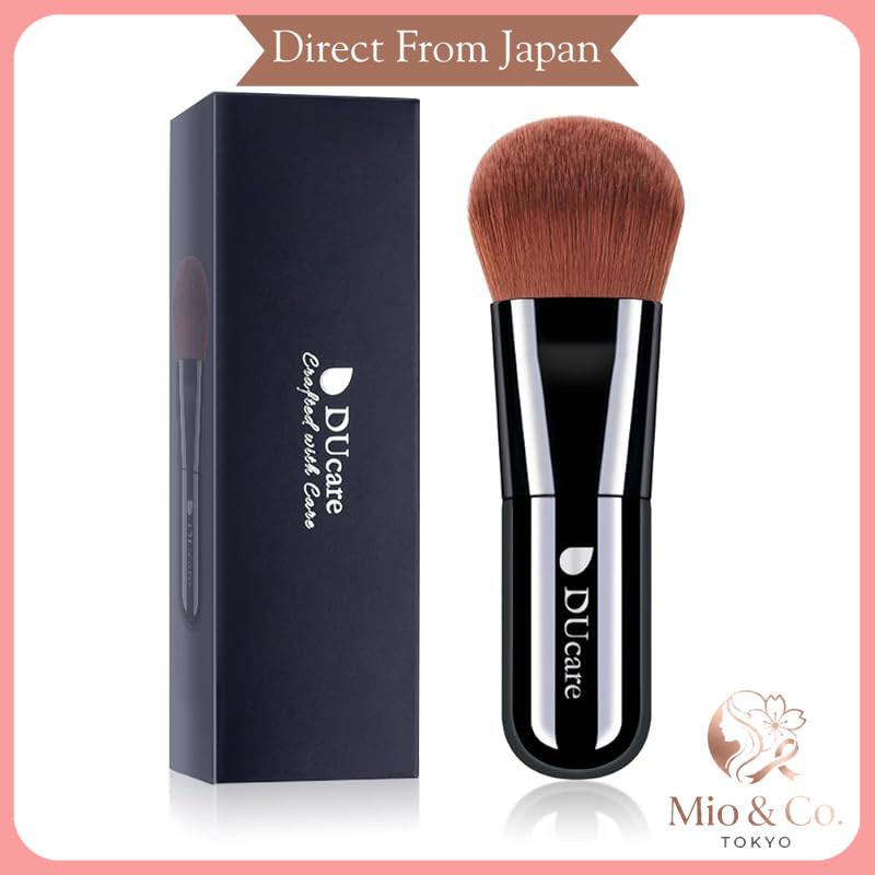 DUcare Kabuki Foundation Brush - Premium Taklon Makeup Brush for Face, Powder & Blush - Model DF0221