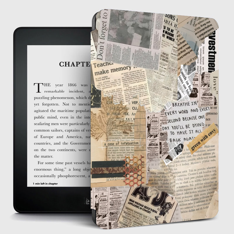Dành cho Kindle Paperwhite 10th 6 inch 6.8 '' 7 '' cơ bản 11th 12th 2024 2022 2021, tự động đánh thứ