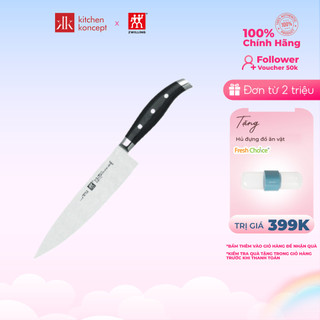 Dao cao cấp Zwilling Damascus Chef Twin Cermax MD66 20cm lưỡi dao 3 lớp sản xuất tại Nhật