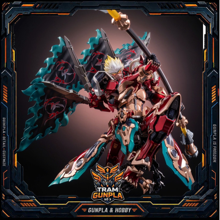 CÓ SẴN - MOSHOW TOYS MÔ HÌNH LẮP SẴN DIE CAST SUN WUKONG - TỀ THIÊN ĐẠI THÁNH