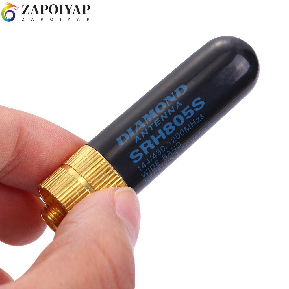 Ăng-ten ZAPPOIYAP VHF / UHF Di Động Bán SRH805S SMA-F Baofeng Radio 144 / 430 MHz Nữ